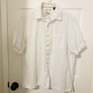 Tasso Elba size L Women’s White Island Shirt